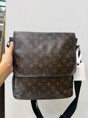 Louis Vuitton Dark Brown Monogram Messenger Bag